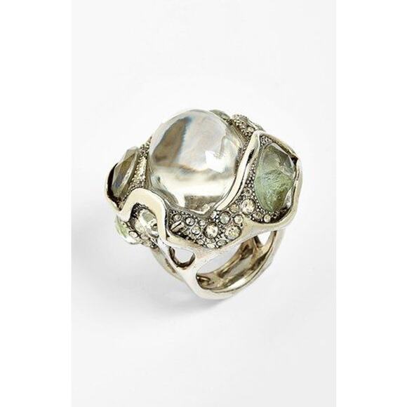 Alexis Bittar 'Lucite Jardin Mystère' Cocktail Ring US 6.75 - Picture 2 of 9